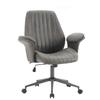PIANETA Ergonomic Office Desk Chair with Arms for No Desk Computer 360 Degree Stepless 25 Degree Breathable Work from Study Office Chair Chair,