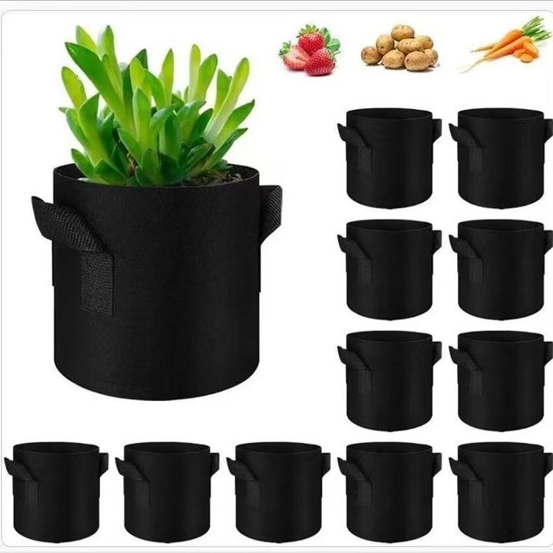 Felt Plant Grow Bags Fabric Grow Pots Strawberry Vegetables Planting Pots Flower Planting Containers Home Garden Tools
