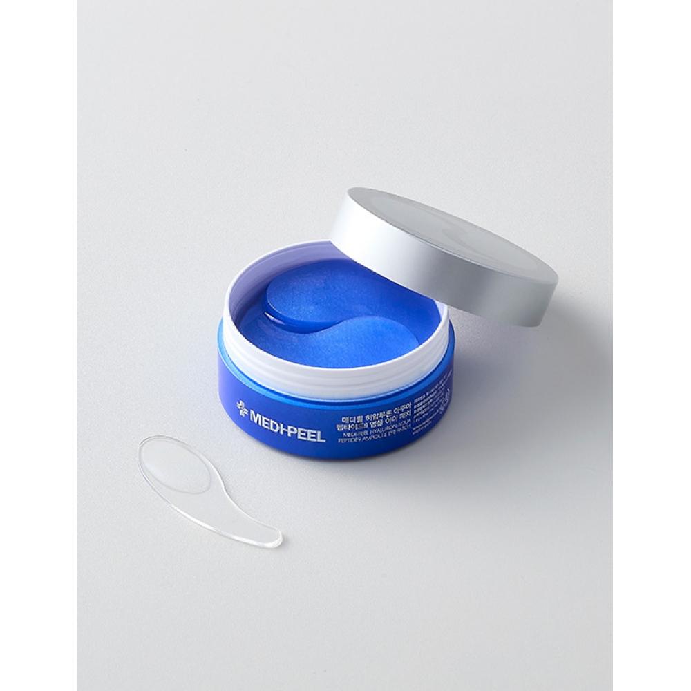 

Патчи для глаз Medi Peel Hyaluron Aqua Peptide 9 Ampoule Eye Patch 60 листов