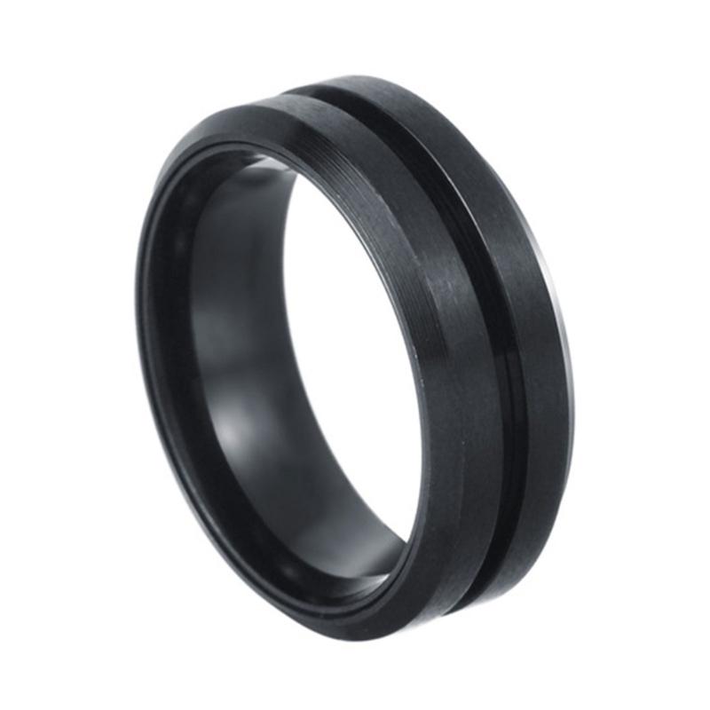 Comfortable Metal Rings Daily Wear Rings Statement Rings Stylish Jewelry Suitable for Parties and Gatherings Wear чёрный