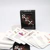 1 Set Indicative Mystery Sex Game Card Paper Interactive Sentient Bed Game Card for Couple