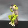 Handcrafted Frogs Statue Weather Resistant Resins Figurine For Yard Decoration Indoor and Outdoor Home Decors Ornament