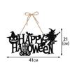 Halloween Hanging Sign Festive Pumpkin Bat and Skull Designs for Home Door Wall Yard Decor  Decor Party Outdoor Indoor Supplies
