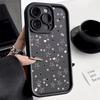 Black and Pink Star Pattern Icons Shockproof Phone Case for Xiaomi Redmi Note 14 13 12 11 10 9 8 7 Pro Anti-Slip Soft TPU Cover