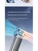100-Speed USB Rechargeable Bladeless Handheld Fan with Stepless Control