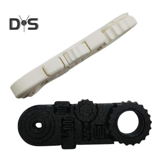 3D-gedrucktes Zappelspielzeug, 5-in-1, drehbares Zahnrad und gyroskopisches Spinnerspielzeug, tragbares Stressabbauspielzeug für Studenten und Büroangestellte aller Altersgruppen