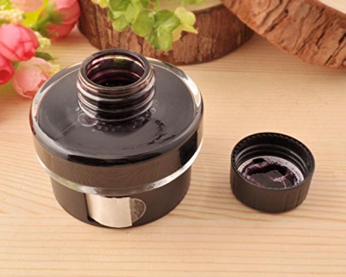 LAMY Safari Skeleton Transparent EF Extra Fine Nib Fountain Pen Bottle Ink LT52 Black with Converter [Set Purchase] &
