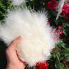 50Pcsdiy Color Feather Full Fleece Turkey Feather Clothing Antique Headdress Pet Toy Handicraft Decoration