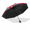 Bayern Munich, Football Club Automatic Opening and Closing, 8 Rib Structure Portable Umbrella, Suitable for Men and Women In All Seasons  Pe