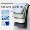 Men's Summer Ultra Thin Ice Silk Mesh 7A Antibacterial Inner Crotch One Piece Briefs
