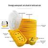 Waterproof & Antifreeze 2-Core Power Cord, National Standard, 1.5/2.5/4 Sq mm, Sheath Wire for Household Use.