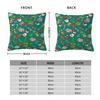 Christmas Humor Pillow Case Cushion Cover Soft Graphic Pillow Cover Cute Funny Pillowcases For Sofa Car Home Decor