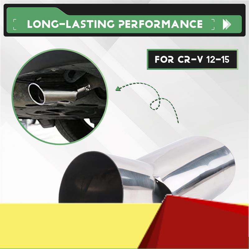 Příslušenství Pasuje Na Crv Cr-V 2012 2013 2014 2015 Koncovka výfuku Trubka Koncovka výfuku Ozdoba Koncovka Nerezová Ocel-M53K