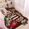 Carpet M&M Candy Snacks Kitchen Mat Kids Room Bedroom Decoration Balcony Anti-Slip Doormat Living Room Alfombra