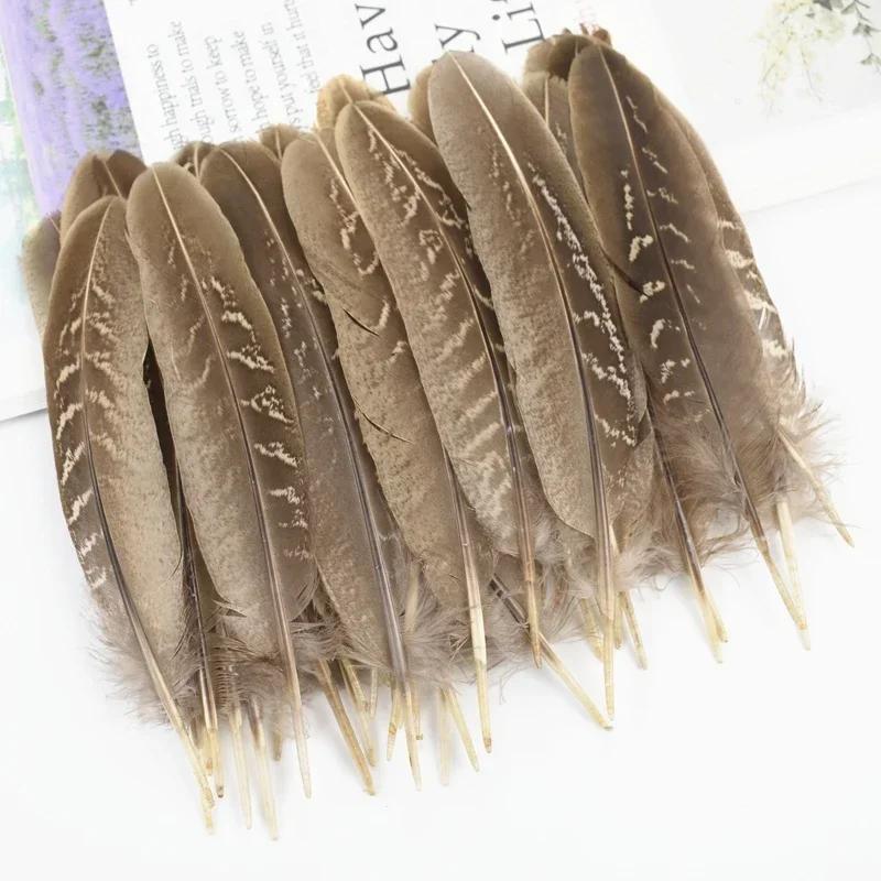 Natural Pheasant Feathers for Crafts 10-15cm DIY Feather Dream Catcher Jewelry Creation Handicraft Accessories Plumes Decoration