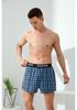 Men’s Loose Fit Plaid Cotton Boxer Briefs Pajama Pants