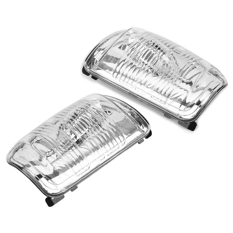 Backup Mirror Light Lens Exterior Rearview Door Wing Mirror Indicator Lens Clear Fits for  Transit MK8 2014+ Indicator Lens