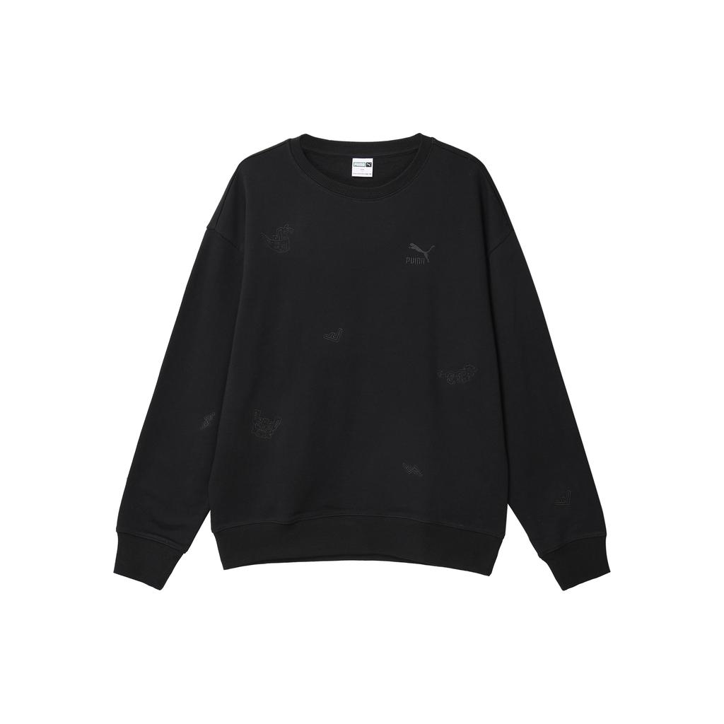 New PUMA Sweatshirts Unisex Black 625253-01