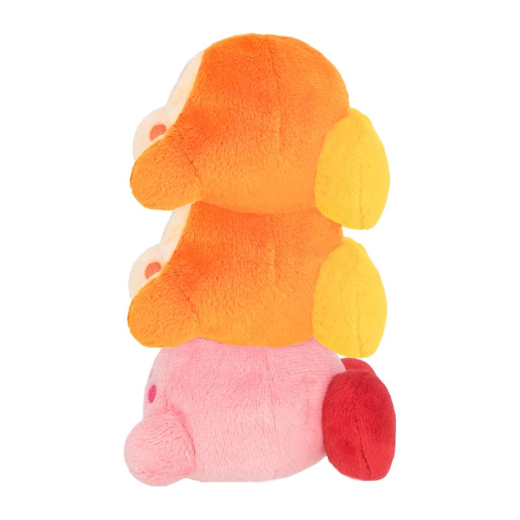 Sanei Boeki Kirby of the Stars Kirby Play with Waddle Dee Incredibly Stackable Plush Toy Set of 3 B W8 x D8 x H15cm Plush Toy KPWW05