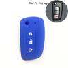 For Nissan Rogue Silicone Remote Flip Key Case Fob Shell Cover Skin Holder 3 Button 2014 2015 2016 2017 2018