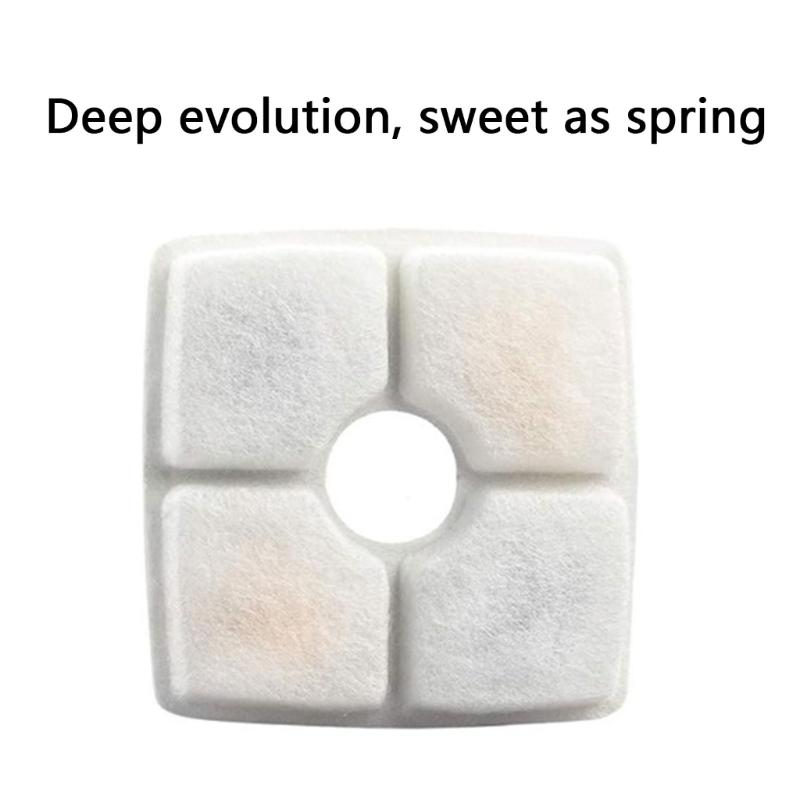 Pet Water Fountain Filters Replacement Cats Fountain Filter Sponge Nonwoven Fabric Filter Foam for Water Purifications