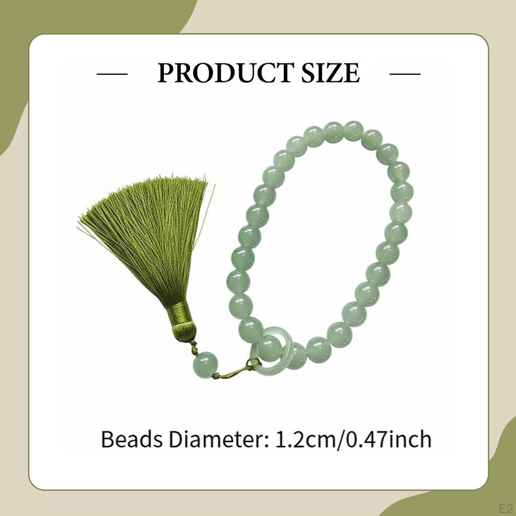 Bead Bracelet Boho Bracelets Decorative Fashion with Tassel Link for Women Anniversary