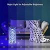 NEW Wireless Rechargeable/USB Cable 1/3/7/16 Colors Crystal Table Lamp Luxury Bedroom Decoration Lights Touch Lamp Crystal LED Night Light Table Lamp
