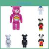 Bearbrick 400% Actionfigur Samlarfigur PVC Daredevils Musse Björn Byggkloss Trendig Leksak