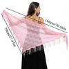 Triangle Scarf Pure Color Lady Cape  Wraps Fashion Evening Dresses Shawl