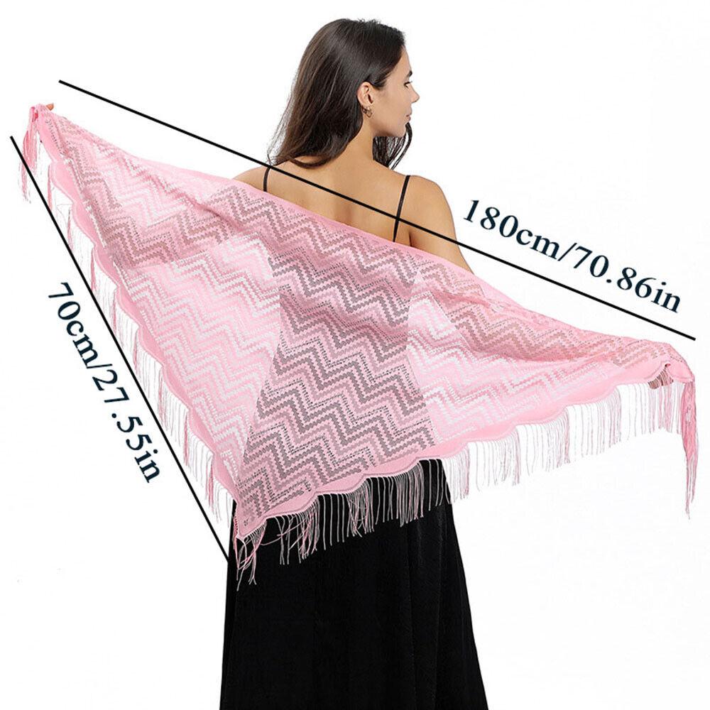 Triangle Scarf Pure Color Lady Cape  Wraps Fashion Evening Dresses Shawl