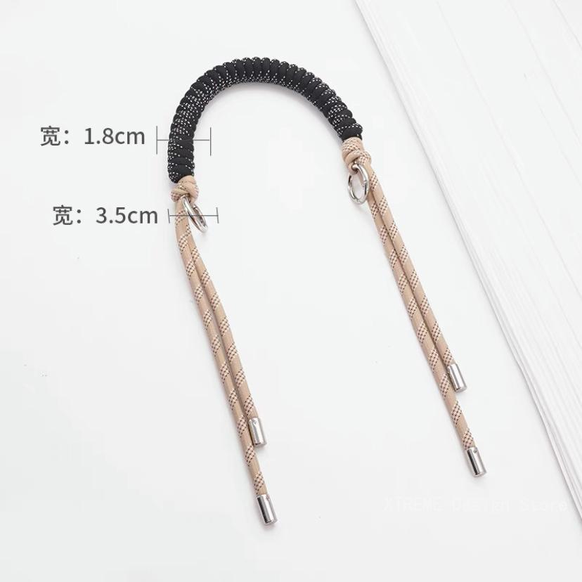 1Pc Bag Strap For DIY Handmade Woven Rope Tote Bag Strap Mini Bags Woven Strap Bag Transformation Bags Accessories