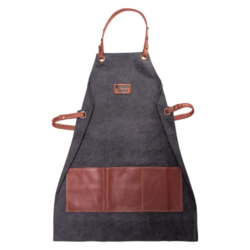 TRAMONTINA Tramontina Apron Churrasco Black, Dark Gray, Brown, One Size Fits All