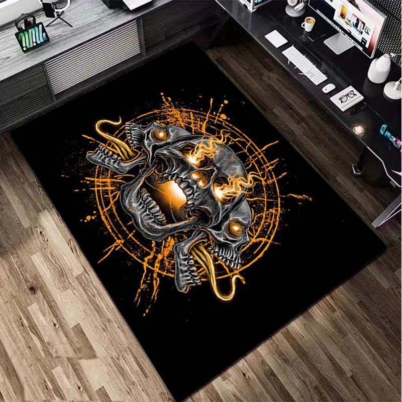 Halloween  Horror Rug - Home Carpet Office Decorative Carpet For Living Room Bedroom Door Mat Floor Rug Computer Chair Area Rug