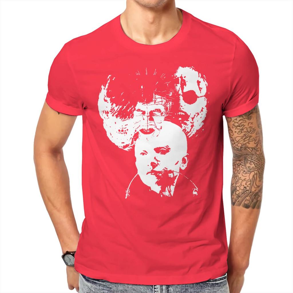 Hellraiser Horror Movie Icons T Shirt Homme Unisexs Tshirt Cotton Unisex Tops