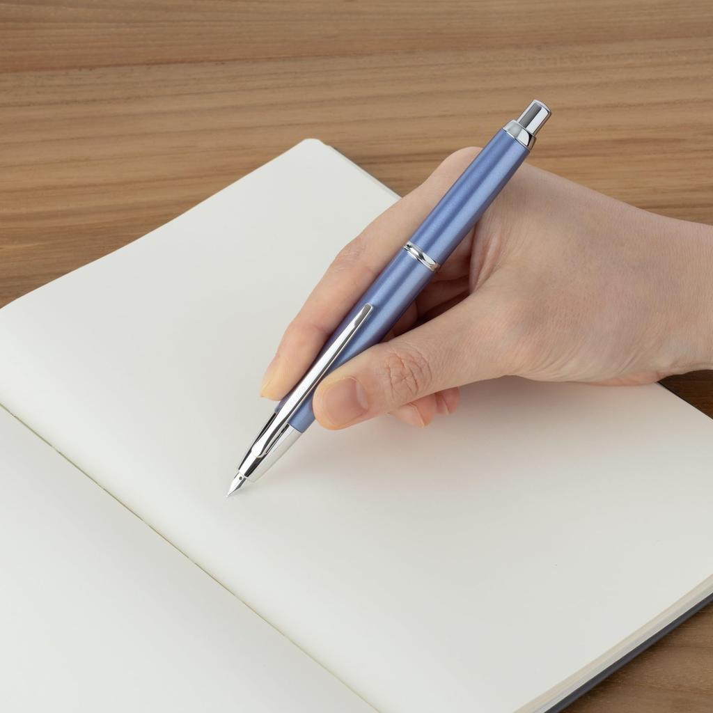 PILOT Capless Decimo FCT-15SR-LBF Light Blue Fine 18K Fountain Pen Made in Japan