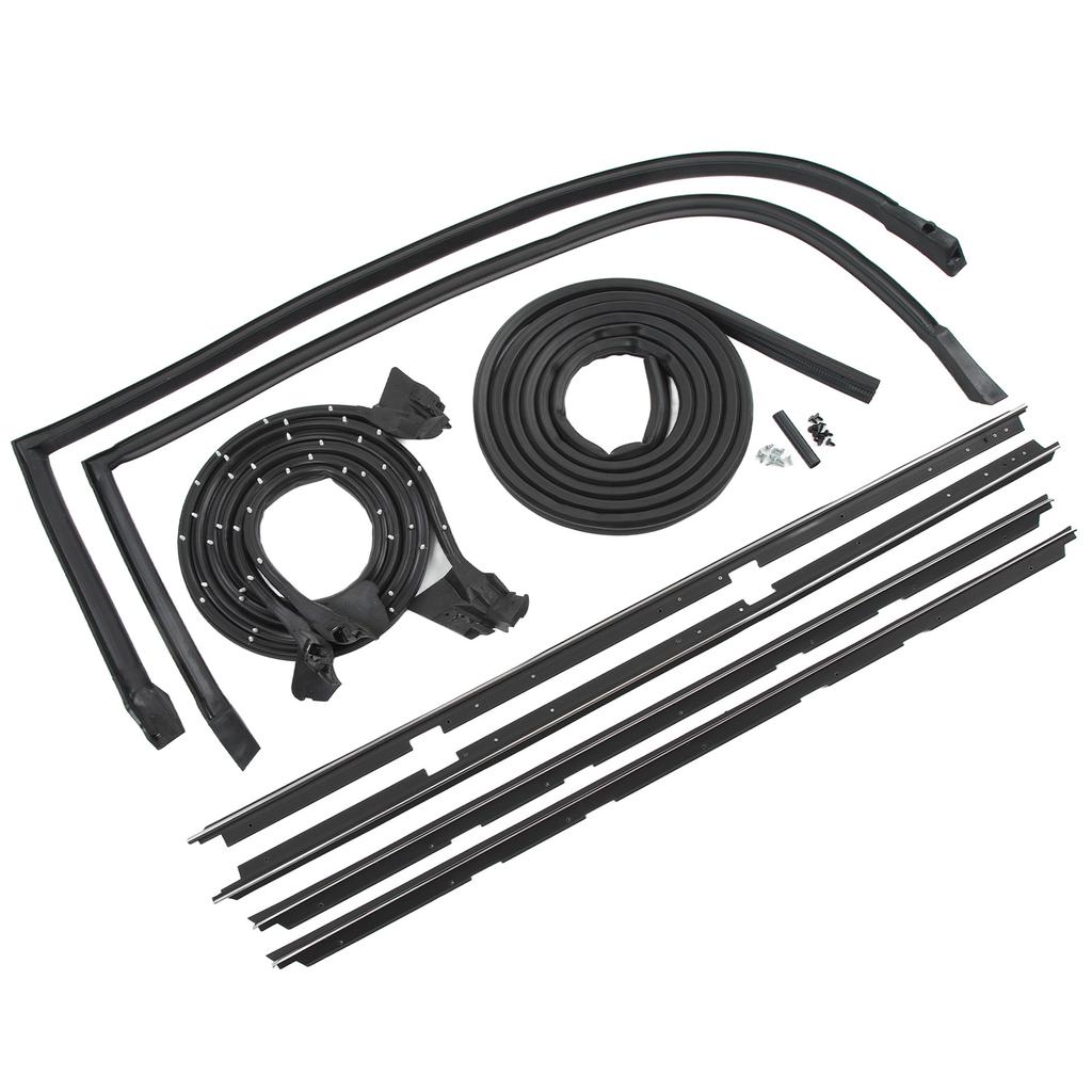 9Pcs Complete Weatherstripping Seals Kit 23256 Replacement for Malibu LeMans 2 Door 1978 To 1981