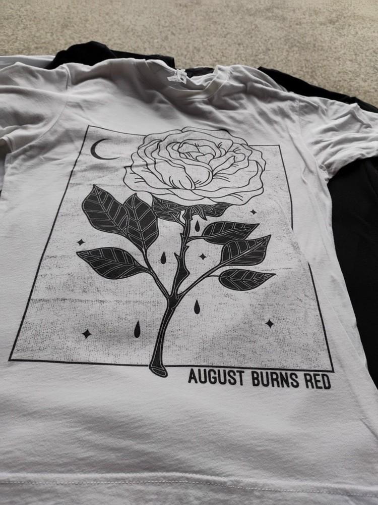 Vintage Style August Burns Red Band WHite Shirt Unisex Concert S-5XL SG761 Unisex T-Shirt XXXXL