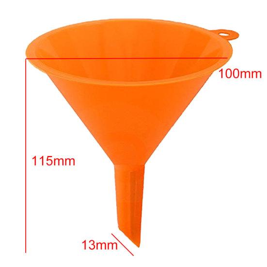 4 sztuk/zestaw plastikowe lejki wlać paliwo olejowe benzyna Hopper kuchnia narzędzie do tankowania samochodu