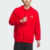 Adidas FW23 Dragon Year CNY Series Dragon Pattern Embroidered Casual Hoodie Men Tops Light-Crimson JE6114