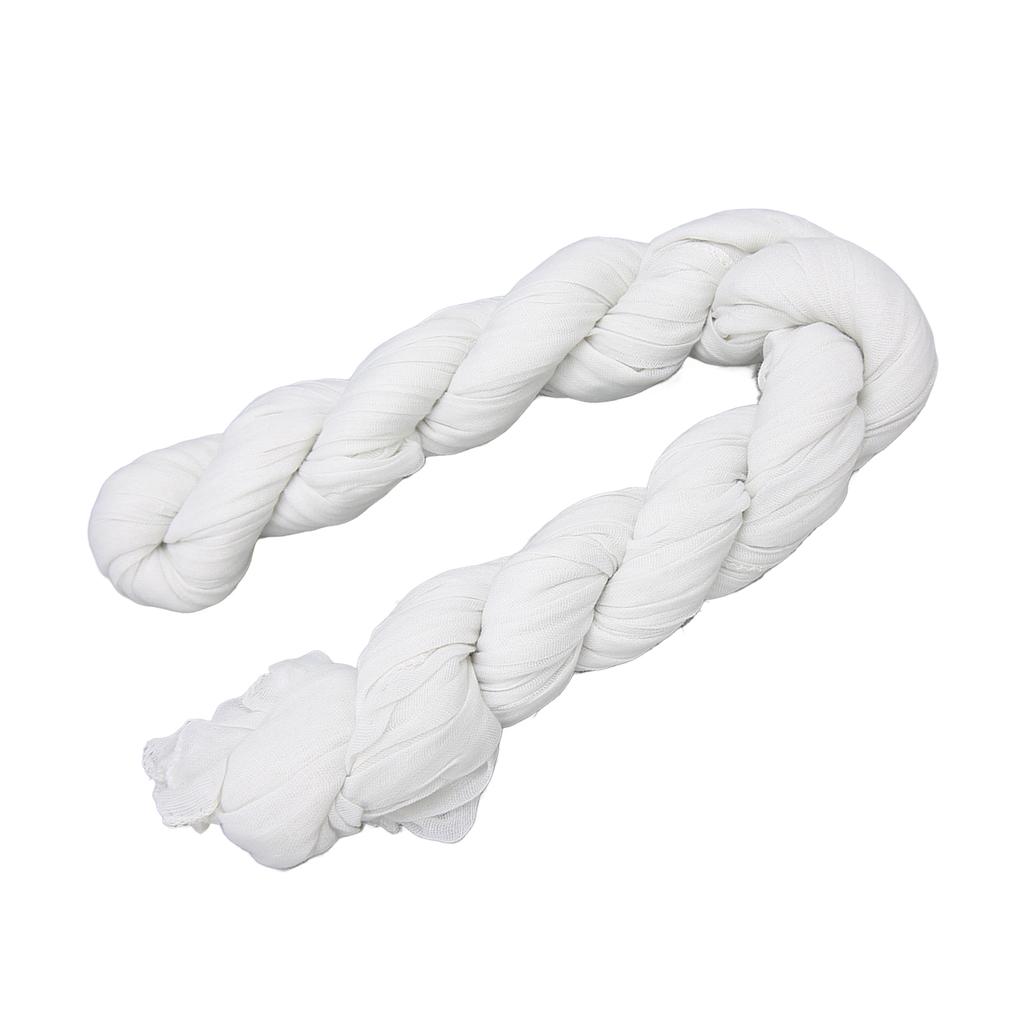 White Cheesecloth Table Runner 9.8ft Long Romantic Rustic Soft Skin Friendly Decorative Table