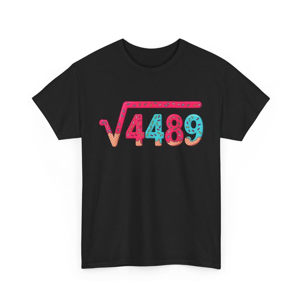 

67 Ice Cream Drip Meme Square Root 4489 Slang Math Teacher T-Shirt 4XL