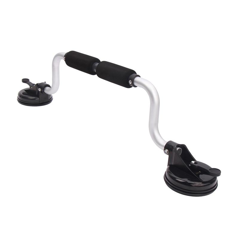 Universal Aluminum Kayak Roller Bracket Canoes Paddleboard Boat Pusher Load Assist Car Top Rack Suction Cup Heavy Duty
