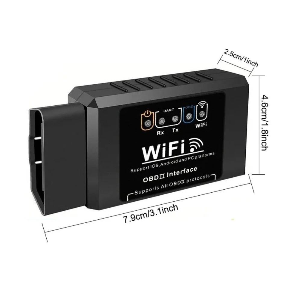 V1.5 Model OBD2 Scanner WIFI Version Car Diagnostic Tools ELM327 Scanner  Vehicle Maintenance