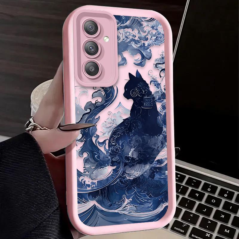 

Арт Брызги чернил Кот Мягкий чехол Для Samsung Galaxy A54 A05 A05S A34 A24 A14 A53 A33 A23 A13 A52 A52S A32 A22 A12 A71 A51 A31 A50 Galaxy A10