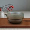 480ml Ceramic Handmade Green Tea Cup Handcrafted Japanese Traditional Matcha Bowl DIY Tea Accessories for Tea Lovers
