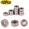 10pcs MR63ZZ 3*6*2.5mm Mini Bearing Steel Bearing Rolling Ball Bearings