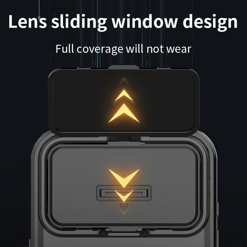 For iPhone 17 Pro Case Slide Camera Len Cases Apple iPhone 17 Air iPhone 17 Pro Max Cover Bumper Shockproof Armor PC Phone Cover