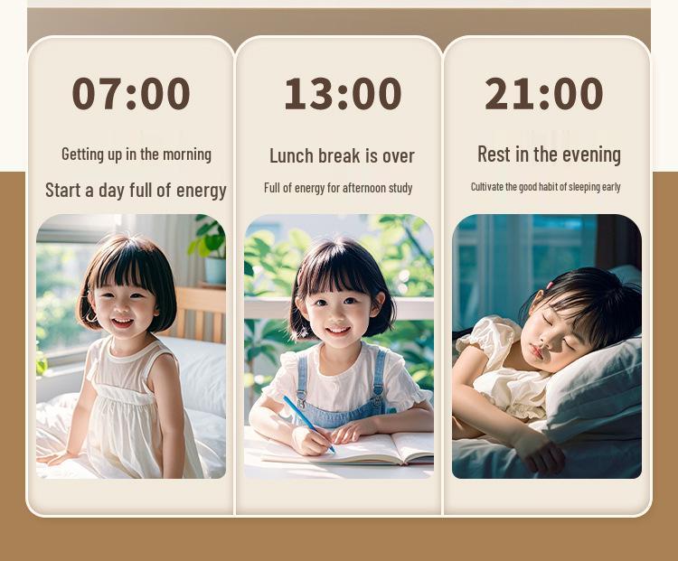 Primary School Master Smart Voice Silent Learning Timer for Children