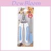 Premium Pet Nail Clipper Set Stainless Steel Cat Dog Nail Scissors Two-piece Kit