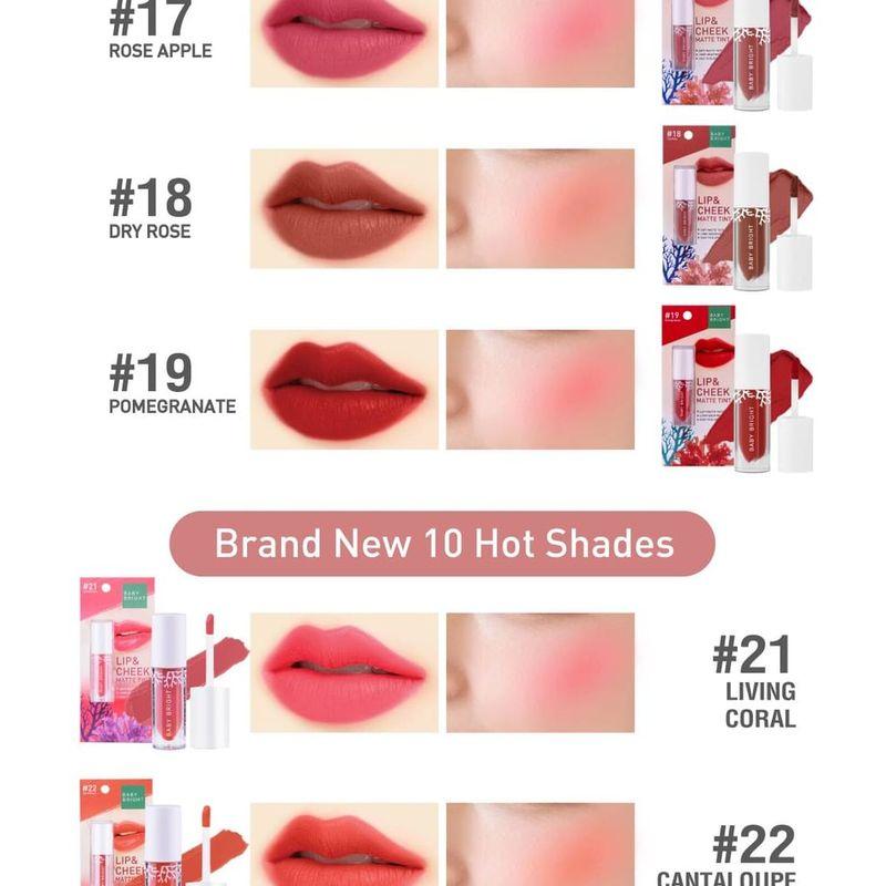 Baby Bright - Lippen- und Wangen-Matte-Tönung